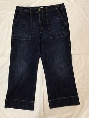 CAbi Women's Dark Indigo Cropped Jeans